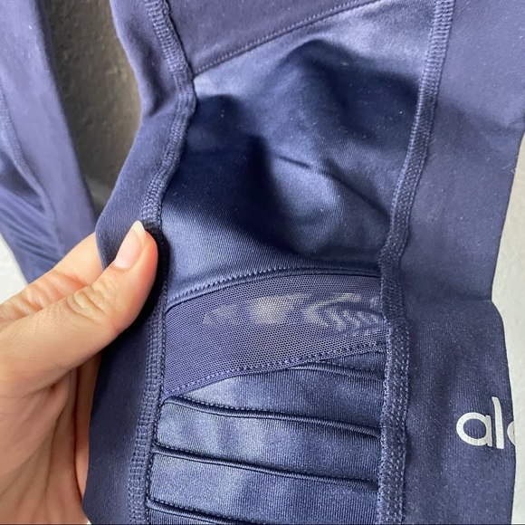 ALO Moto Mesh Leggings size XS - Picture 8 of 9